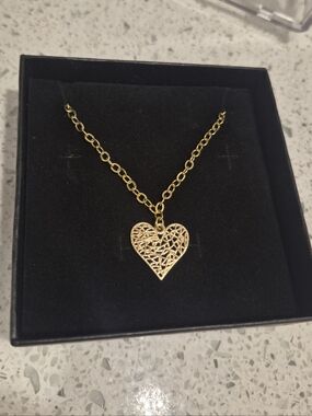 Woven Heart Gold Bracelet